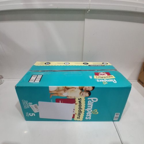 88PK PAMPERS SWADDLERS 100% LEAKPROOF 360 PULL-ON DISPOSABLE DIAPERS - SIZE 5 (20-37LBS) image 2