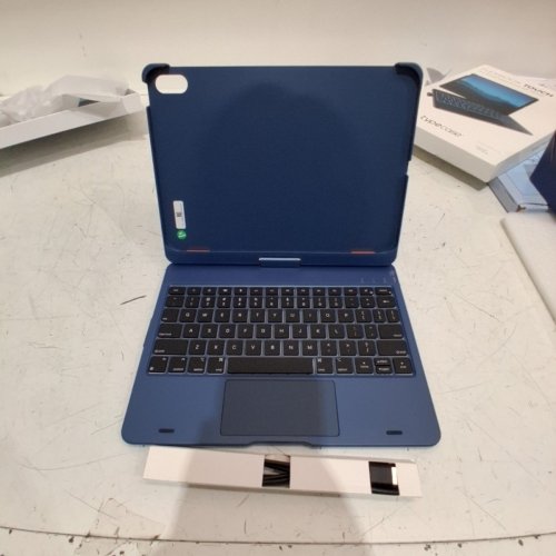 TYPECASE BLUETOOTH FLEXBOOK TOUCH KEYBOARD CASE - COMPATIBLE WITH 11" IPAD 11TH GEN - MIDNIGHT BLUE (MODEL: KB201T-100) image 3