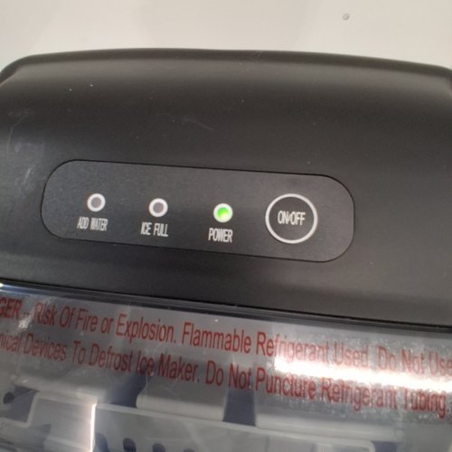 EUHOMY COUNTERTOP ICE MAKER - MAKES 26LBS/DAY - BLACK (MODEL: IM-06D) image 2