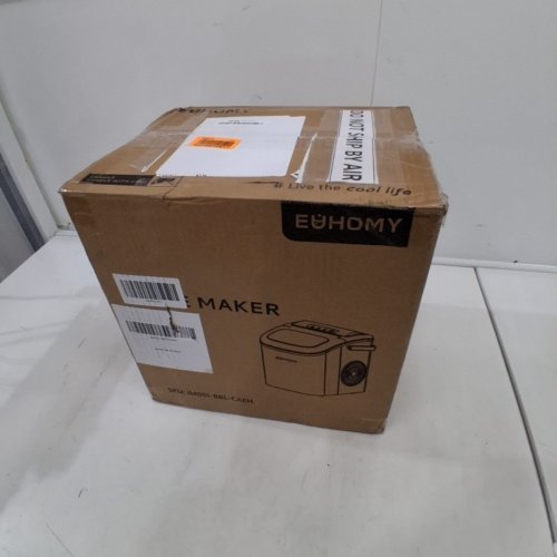 EUHOMY COUNTERTOP ICE MAKER - MAKES 26LBS/DAY - BLACK (MODEL: IM-06D) image 5