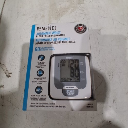 HOMEDICS WRIST BLOOD PRESSURE MONITOR WITH SMART MEASURE TECHNOLOGY - WHITE (MODEL:BPW-175) image 2