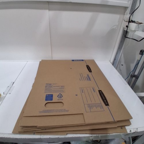 4PK SMOOTHMOVE BANKERS BOX - SMALL - 10" X 12" - BROWN image 3