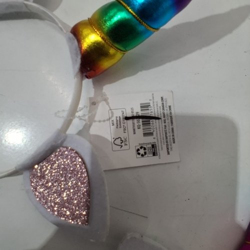 3PK UNICORN HEADBANDS - RAINBOW AND PINK image 3