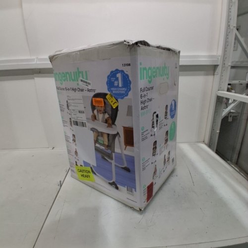 INGENUITY FULL COURSE CONVERTIBLE 6-IN-1 HIGH CHAIR - ASTRO (MODEL: 13108) image 4
