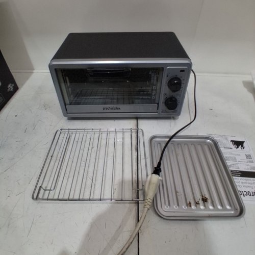 PROCTOR-SILEX MULTI-FUNCTION BAKE / TOAST & BROILER TOASTER OVEN - 1100W - STAINLESS STEEL (MODEL: 31260G) image 3