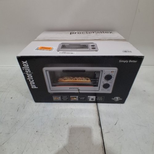 PROCTOR-SILEX MULTI-FUNCTION BAKE / TOAST & BROILER TOASTER OVEN - 1100W - STAINLESS STEEL (MODEL: 31260G) image 7