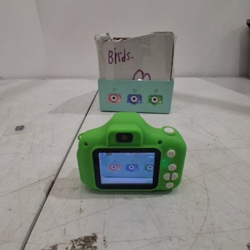 KIDS DIGITAL CAMERA WITH MICRO SD - 1080HD - GREEN/DINO image 3