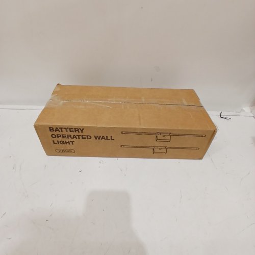 LED WALL LIGHT WITH RECHARGEABLE BATTERY - 16" - BLACK image 4