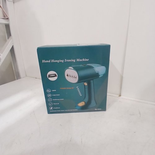 FOLDABLE HAND HANGING IRONING STEAMER MACHINE - 1500W - BLACK (MODEL: DJ.1011) image 3