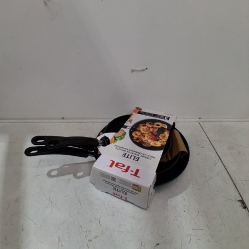 3PC T-FAL CERAMIC NON-STICK SKILLET - 8" -11" - BLACK image 8
