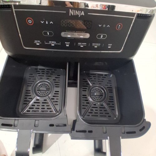 NINJA FOODI 6-IN-1 DUALZONE XL AIR FRYER, 2 INDEPENDENT BASKETS - 10QT./XL - BLACK (MODEL: DZ302C) image 5