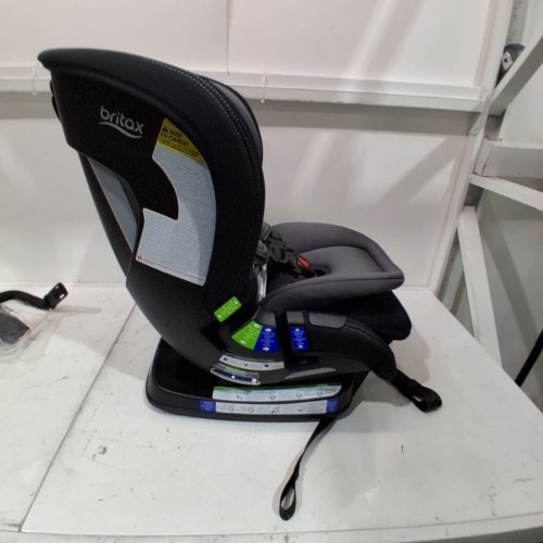 BRITAX POPLAR CLICK TIGHT CONVERTIBLE REAR &FRONT FACING CAR SEAT - 40LB REAR FACING MAX LOAD / 65LB FRONT FACING MAX LOAD - STONE ONYX/BLACK (MODEL: E1C973M) image 6