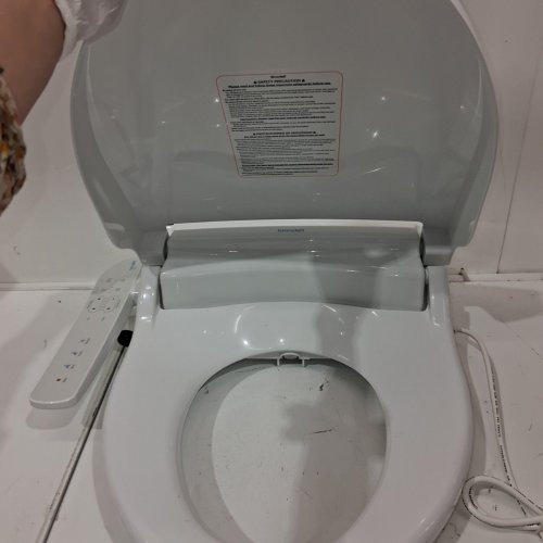 BRONDELL SWASH ELECTRIC BIDET TOILET SEAT WITH HEAT FUNCTIONS - ROUND - WHITE (MODEL: LT89-RW) image 5
