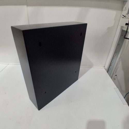 WALL MOUNTED SAFE BOX - 17" X 15" - BLACK image 3