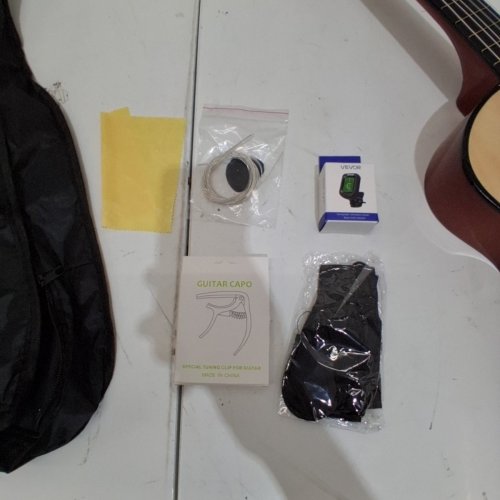 CLASSICAL GUITAR STARTER KIT FOR BEGINNERS - RIGHT-HANDED - 30" - SUNBURST (MODEL:‎ M5126) image 3