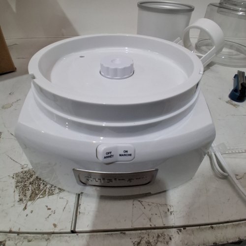 CUISINART ICE CREAM, FROZEN YOGURT & SORBET MAKER - 1.4L - WHITE (MODEL: ICE-21C) image 2