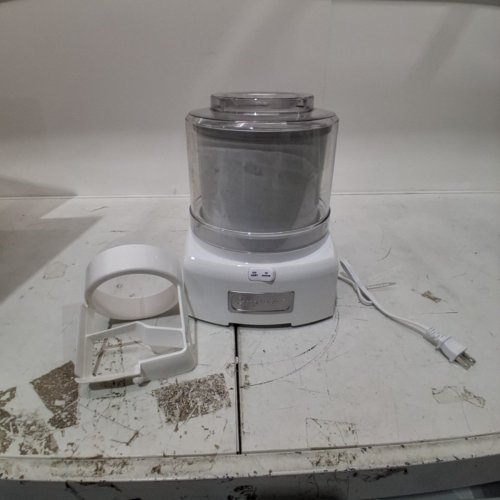 CUISINART ICE CREAM, FROZEN YOGURT & SORBET MAKER - 1.4L - WHITE (MODEL: ICE-21C) image 3