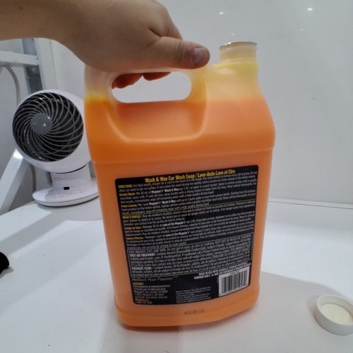 MEGUIAR'S WASH AND WAX CITRUS SCENT - 3.78L image 4