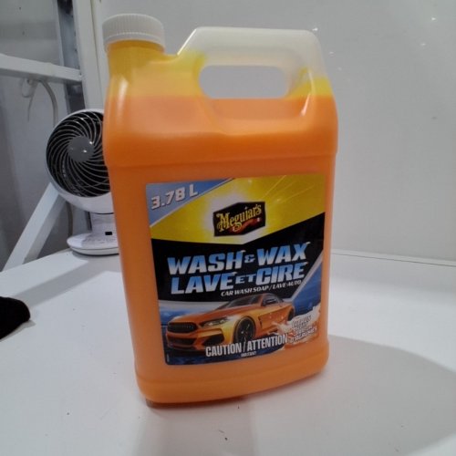 MEGUIAR'S WASH AND WAX CITRUS SCENT - 3.78L image 5
