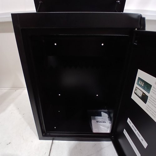 PARCEL MAILBOX WITH NUMBER LOCK AND WEATHER PROOF - 15.35" X 10.63" X 20.55" - BLACK (MODEL- BLE20230103001) image 6