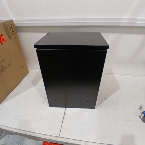 PARCEL MAILBOX WITH NUMBER LOCK AND WEATHER PROOF - 15.35" X 10.63" X 20.55" - BLACK (MODEL- BLE20230103001) image 8