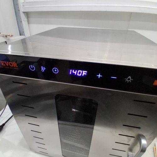 DIGITAL 10-TRAY FOOD DEHYDRATOR - 86° TO 194°F -1000W - STAINLESS STEEL (MODEL: SS-10X) image 2