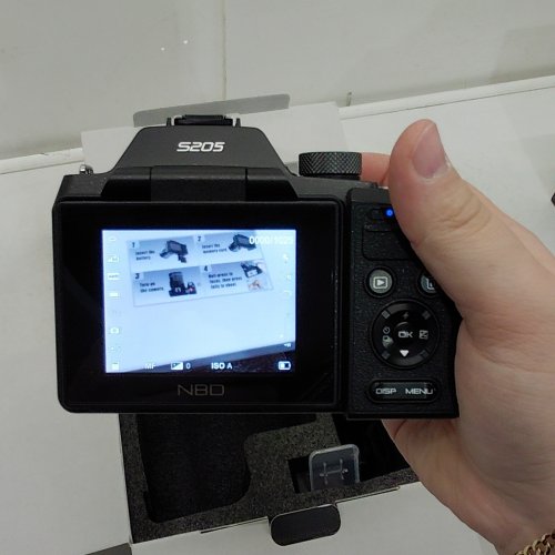 NBD DIGITAL CAMERA - BLACK (MODEL: S205) image 3