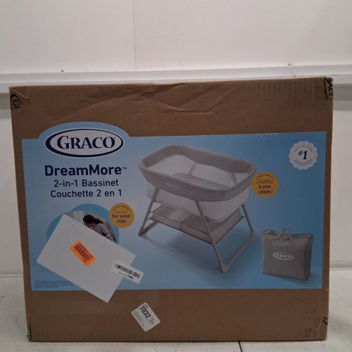 GRACO DREAMMORE 2-IN-1 PORTABLE BASSINET – JAIDEN (MODEL: 2211115) image 4