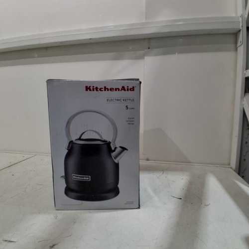 KITCHENAID SMALL SPACE CORDLESS ELECTRIC KETTLE - 1.25L (5 CUPS) - MATTE BLACK - (MODEL: KEK1222BM) image 6