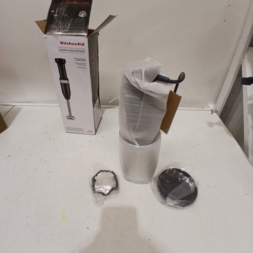 KITCHENAID VARIABLE SPEED CORDED HAND BLENDER - MATTE BLACK (MODEL: KHBV53BM) image 2