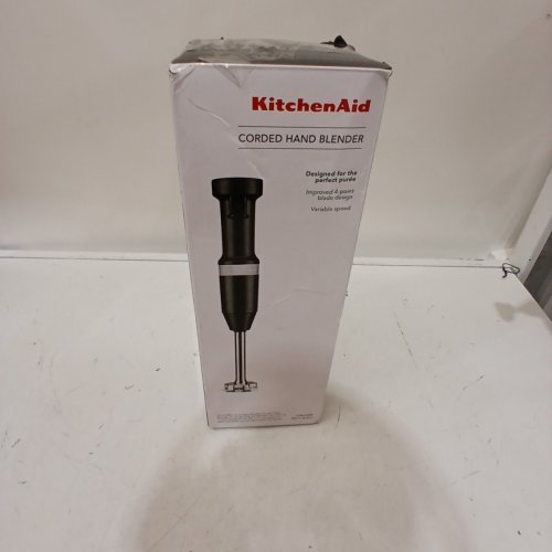 KITCHENAID VARIABLE SPEED CORDED HAND BLENDER - MATTE BLACK (MODEL: KHBV53BM) image 3