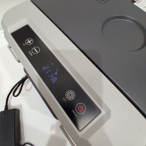 EUHOMY CAR REFRIGERATOR COMPRESSOR ELECTRIC COOLER WITH APP CONTROL - 10L - GREY (MODEL: CF020-10) image 2