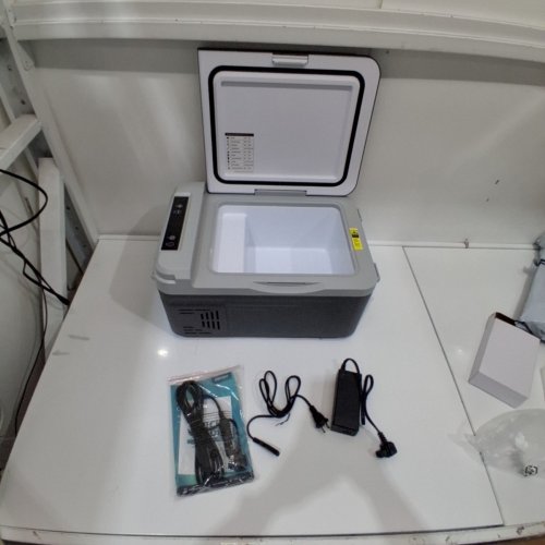 EUHOMY CAR REFRIGERATOR COMPRESSOR ELECTRIC COOLER WITH APP CONTROL - 10L - GREY (MODEL: CF020-10) image 3