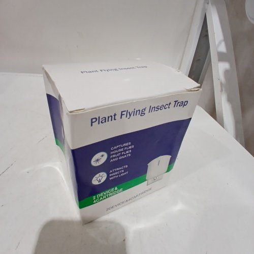 PLANT FLYING INSECT TRAP - 110-130 V, 5W - WHITE (MODEL: HU-577) image 2