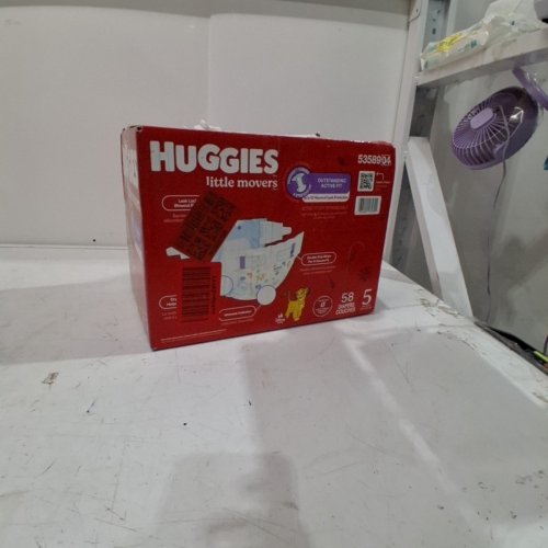 58PK HUGGIES LITTLE MOVERS DIAPERS - SIZE 5 (27+LBS) - DISNEY BABY LION KING (MODEL: 56316) image 3