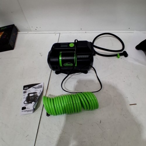 SLIME HEAVY DUTY TIRE INFLATOR - 12V - GREEN/BLACK image 3
