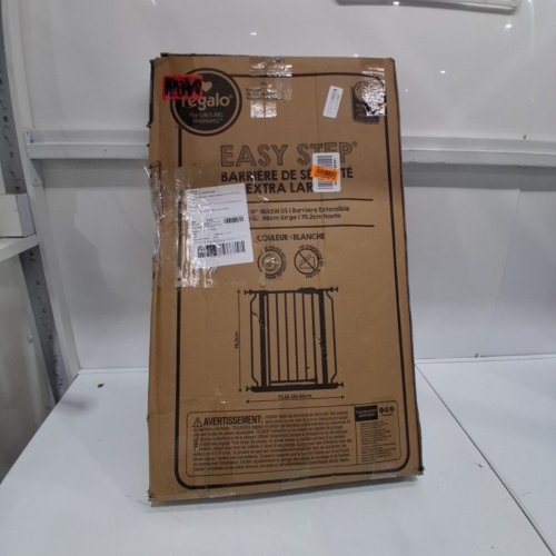 REGALO EASY STEP METAL WALK-THROUGH GATE - 29"-49" X 30" - WHITE (MODEL: 1164EWDS) image 3