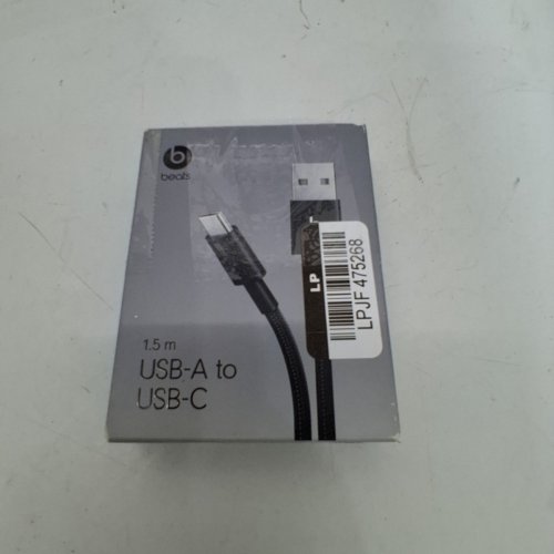 BEATS USB-A TO USB-C BRAIDED CHARGING CABLE - 1.5M - BLACK image 3