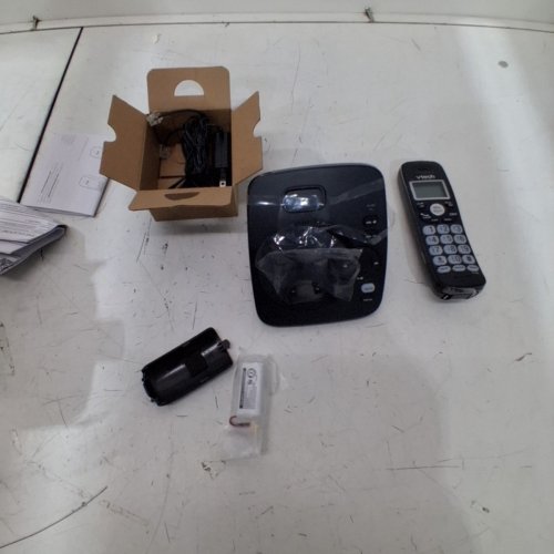 VTECH DECT 6.0 CORDLESS PHONE CALL ANSWERING SYSTEM WITH CALLER ID/CALL WAITING - BLACK (MODEL: CS6224-11) image 3