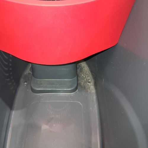 VILEDA EASY WRING RINSE CLEAN SPIN MOP AND BUCKET SYSTEM - 22" TO 36" - BLACK/RED/BLUE - (MODEL: 168467) image 3