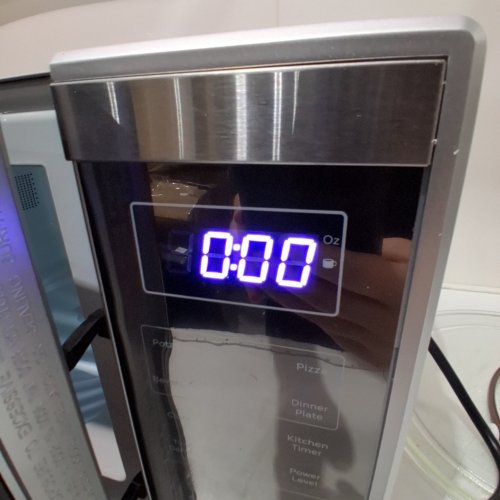TOTAL CHEF COMPACT COUNTERTOP MICROWAVE OVEN - 1.3 CU. FT - 1100W - STAINLESS STEEL (MODEL: TCMO-1.3-SS) image 2