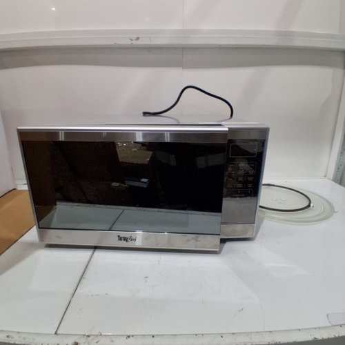TOTAL CHEF COMPACT COUNTERTOP MICROWAVE OVEN - 1.3 CU. FT - 1100W - STAINLESS STEEL (MODEL: TCMO-1.3-SS) image 3