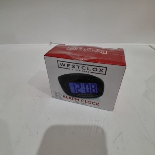 WESTCLOX LCD BACKLIT DIGITAL ALARM CLOCK - BLACK image 4