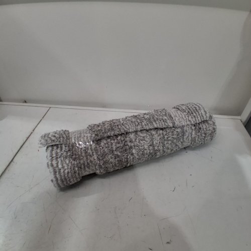 ROOTS HOME SHAG BATH MAT - 22"X36" - GREY image 4