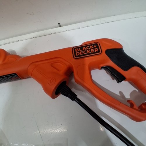 BLACK + DECKER COMPACT ELECTRIC MOWER, 12" ORANGE (MODEL: BESTA512) image 2