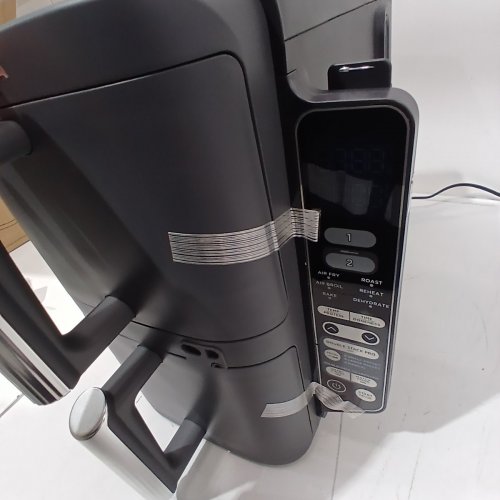 NINJA DOUBLE STACK XL SMART 2-BASKET 6-IN-1 AIR FRYER - 10 QT - GREY/SILVER (MODEL: SL451C) image 4
