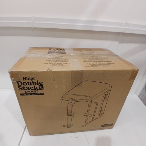 NINJA DOUBLE STACK XL SMART 2-BASKET 6-IN-1 AIR FRYER - 10 QT - GREY/SILVER (MODEL: SL451C) image 7