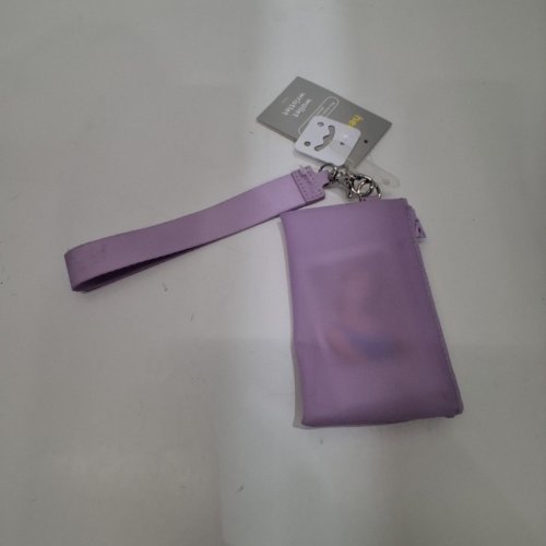 HEYDAY WRISTLET WALLET WITH TRANSLUCENT SCREEN - FITS MOST CARDS - PURPLE image 3