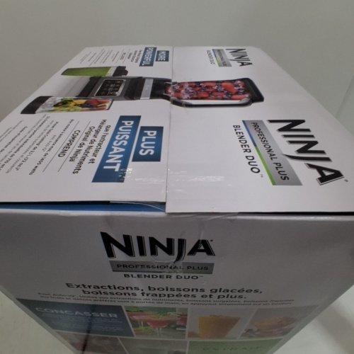 NINJA PROFESSIONAL PLUS AUTO IQ BLENDER DUO WITH 72OZ PITCHER & 24OZ CONTAINERS - 1400W - BLACK (MODEL: BN751C) image 3