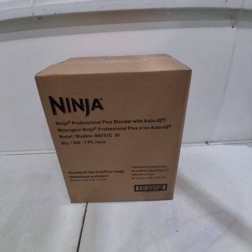 NINJA PROFESSIONAL PLUS AUTO IQ BLENDER DUO WITH 72OZ PITCHER & 24OZ CONTAINERS - 1400W - BLACK (MODEL: BN751C) image 5